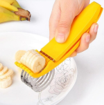 Stainless Steel Fruit Vegetable Sausage Slicer - Image 3