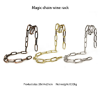 Magic Iron Chain Wine Bottle Holder - Image 2