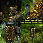 Solar Powered Waterproof Vintage Garden Light - Image 3