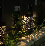 Solar Powered Waterproof Vintage Garden Light - Image 5