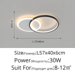 Modern LED Gold Black Chandeliers Lighting For Living Study Room Dimmable Indoor Lamps Parlor Foyer Lustres Lampadario Luminaire - Image 14