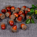 50pcs Artificial Lifelike Simulation Small Acorn Plant Decoration Fake Fruit Autumn Home House Kitchen Decor Photography Props - Image 6