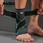 JINGBA SUPPORT 1 PCS Protective Football Ankle Support Basketball Ankle Brace Compression Nylon Strap Belt Ankle Protector - Image 12