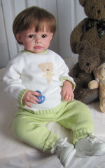 26 Inch Bebe Reborn Accessories DIY Blank Kit 65 CM Toddler Princess Fresh Color Soft Touch Unpainted Unfinished Doll Parts - Image 3