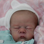 16 Inch Premium Size Reborn Doll Kit Pip Sleeping Baby Unfinished Doll Parts  Baby Doll Toys  Reborn Baby - Image 2