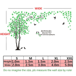 Large Size Wall Sticker Tree Decorative 3D DIY Art TV Background Wallpaper Home Decor Living Room Acrylic interior stickers - Image 6