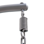 JARDINA Outdoor Swing Patio Wicker Hammock Hanging Egg Chair with Stand and Cushions - Image 5