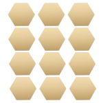 12PCs/Set DIY 3D Mirror Wall Sticker Hexagon Home Decor Mirror Decor Stickers Art Wall Bedroom Decoration Self-adhesive Stickers - Image 8