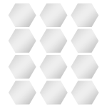12PCs/Set DIY 3D Mirror Wall Sticker Hexagon Home Decor Mirror Decor Stickers Art Wall Bedroom Decoration Self-adhesive Stickers - Image 7