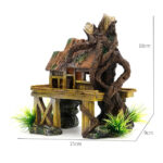 Used for pet fish tank rockery landscaping size aquarium house plant decoration background ornamental fish aquarium accessories - Image 17