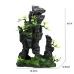 Used for pet fish tank rockery landscaping size aquarium house plant decoration background ornamental fish aquarium accessories - Image 10