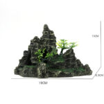 Used for pet fish tank rockery landscaping size aquarium house plant decoration background ornamental fish aquarium accessories - Image 6