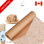 ARHI Honeycomb Packing Paper 12"x100' for Packing Moving & Gifts | Free Shipping